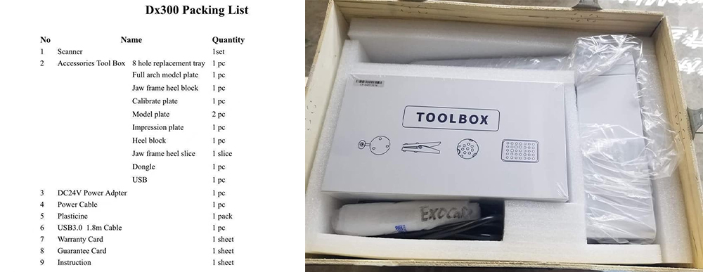 DX300 3D Dental Scanner